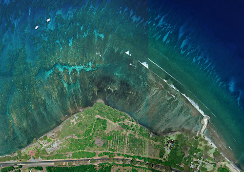 Hekili Point aerial photo