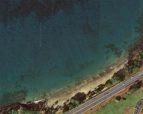 Wahikuli Beach Park aerial photo